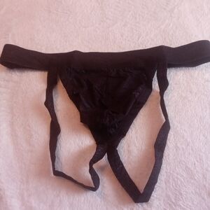 Black Lingerie Thong